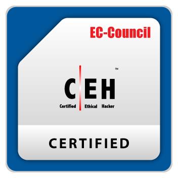 EC-Council Certified Ethical Hacker (CEH) badge